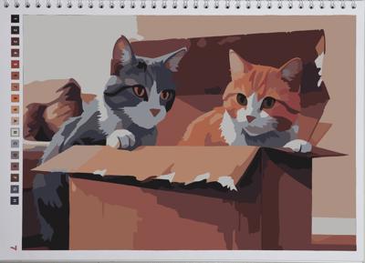 Котики в коробке от ALisenok