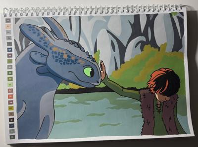 Как приручить дракона от Violetta