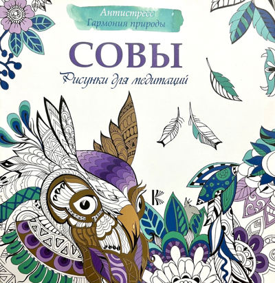 Совы. Рисунки для медитаций