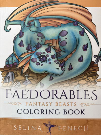 Faedorables Fantasy Beasts Coloring Book