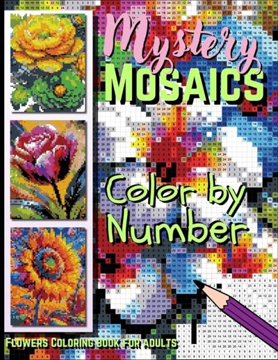 Flowers Coloring Book for Adults