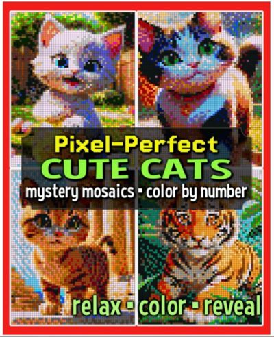 Pixel-Perfect Cute Cats