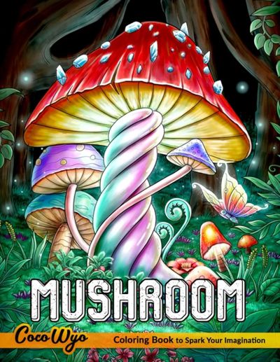Mushroom Coloring Book (2021)
