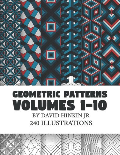 Geometric patterns. Volumes 1-10
