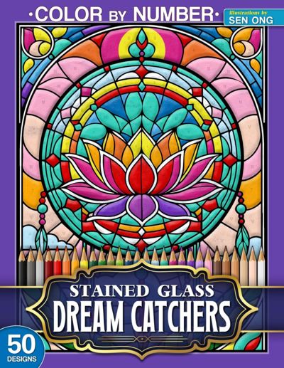 Stained Glass Dream Catcher