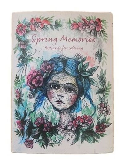 Spring memories postcard