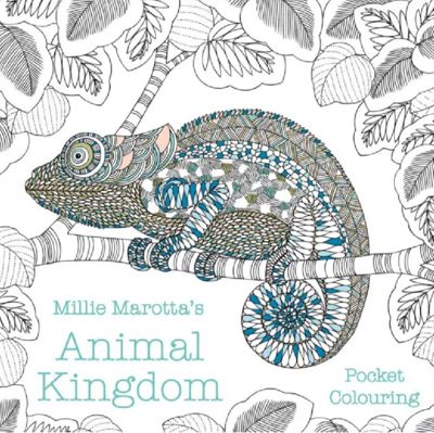 Animal Kingdom Pocket Colouring