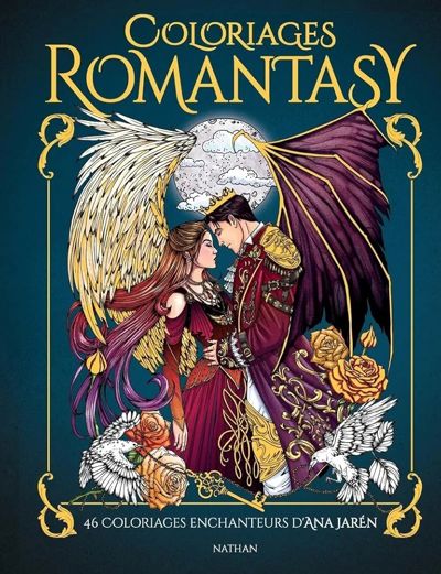Romantasy, a star-crossed colouring experience