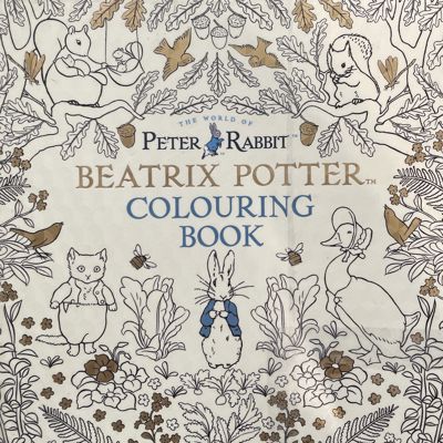 Peter Rabbit Beatrix Potter colouring book