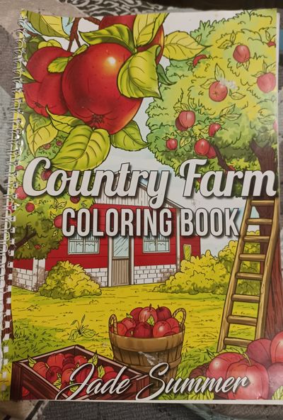 Country Farm coloring book