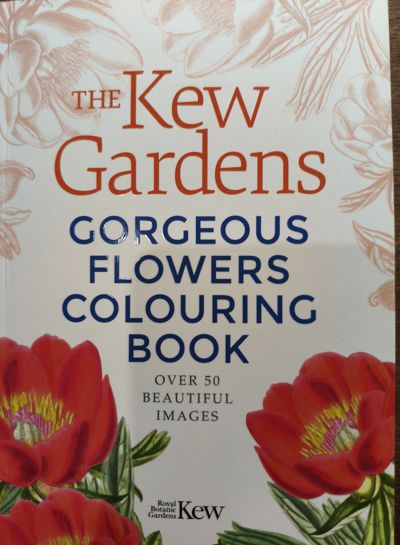 The Kew gardens Gorgeous flowers colouring book