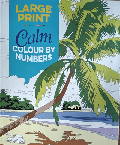 Calm. Large print