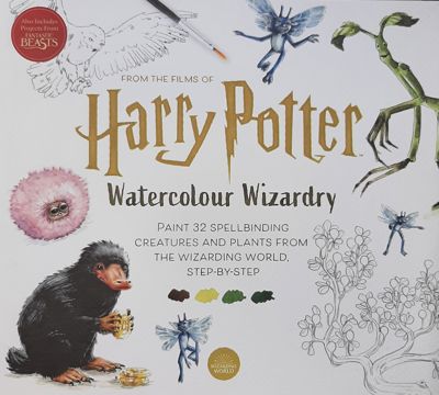 Harry Potter watercolour (creatures and plants)
