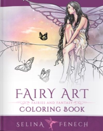 Fairy Art Coloring Book
