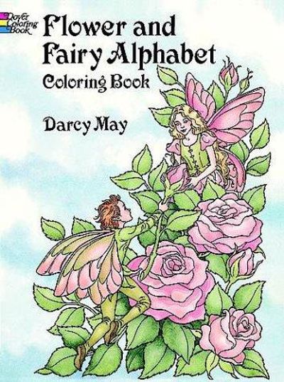 Garden Fairy Alphabet Coloring Book