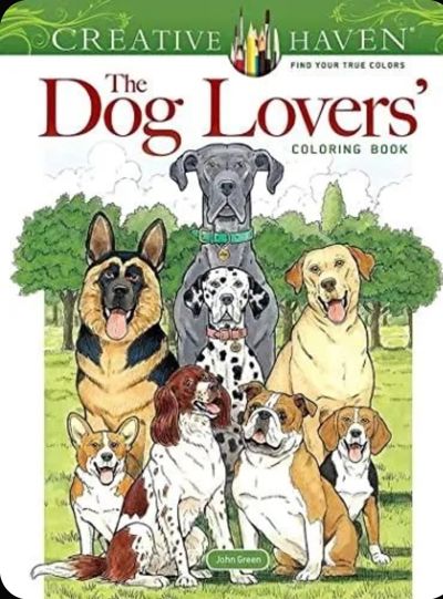 The dog lovers' coloring book