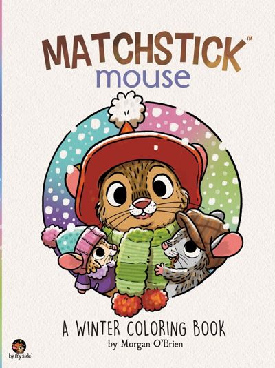 Зимняя раскраска