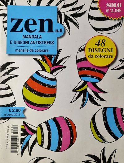 ZEN n.6 – MANDALA E DISEGNI ANTISTRESS