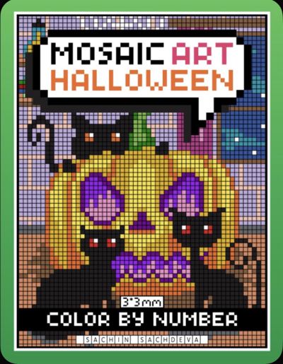 Mosaic art Halloween
