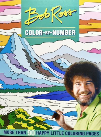 Bob Ross color by number