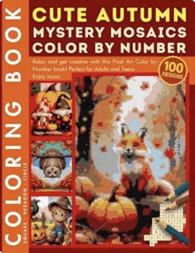 Cute autumn forest animals