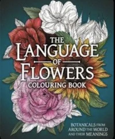 Language of Flowers Colouring Book
