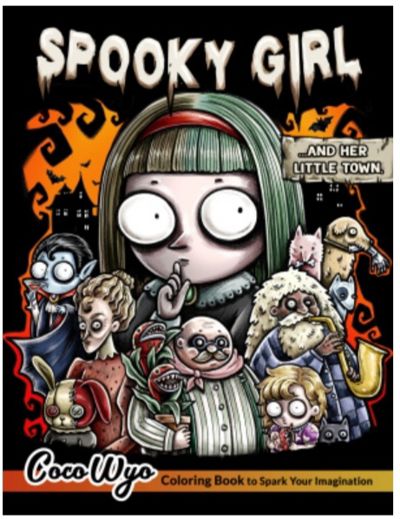 Spooky Girl and her little town