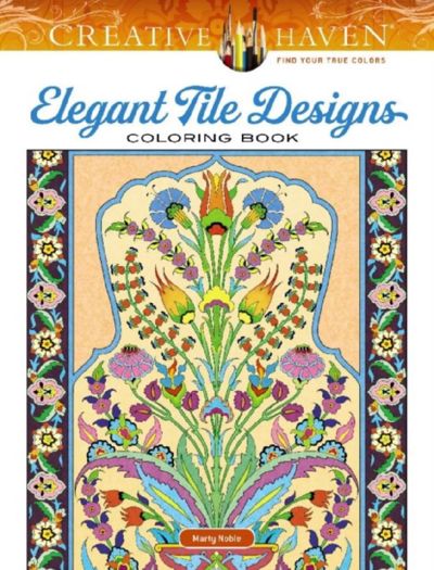 Elegant Tile Designs Coloring Book
