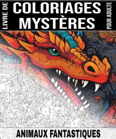 Mystery Coloring Book of Fantastic Beasts