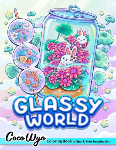 Glassy World Coloring Book