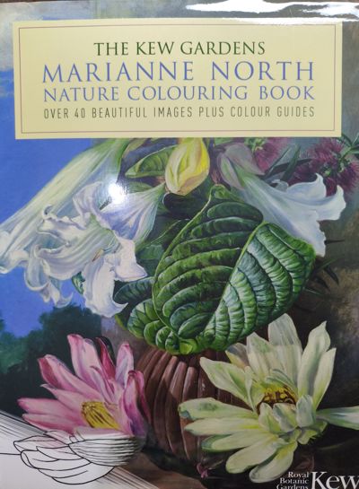 The Kew gardens Marianne North nature colouring book