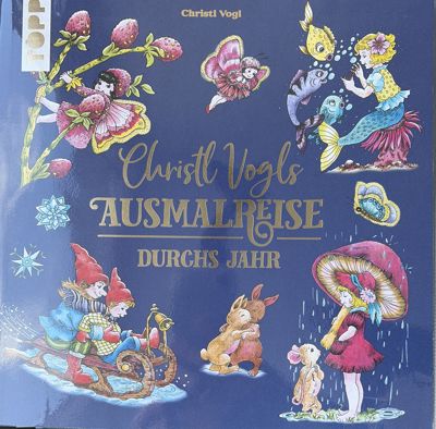 Ausmalreise durchs jahr