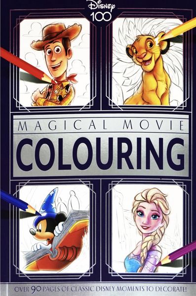 Disney 100 Magical Movie Colouring