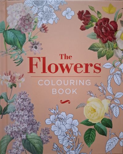 The Flowers colouring book