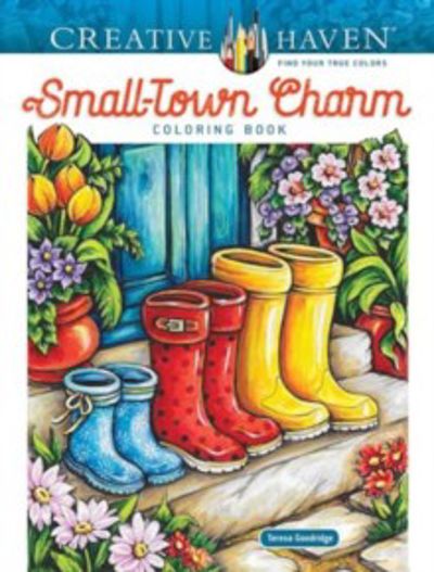 Small-Town Charm Coloring Book
