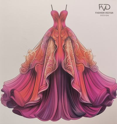 Роскошное платье