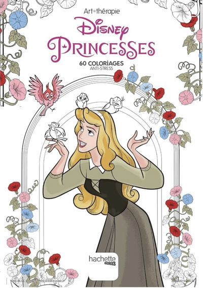Disney Princesses: 60 coloriages anti-stress