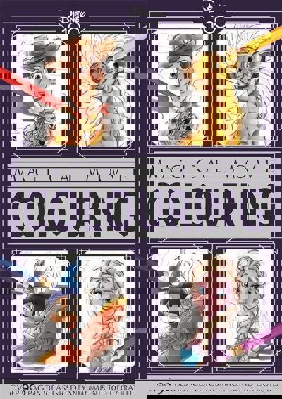 Disney 100 years. Magical Movie Colouring