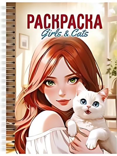 Девушки. Girls & cats