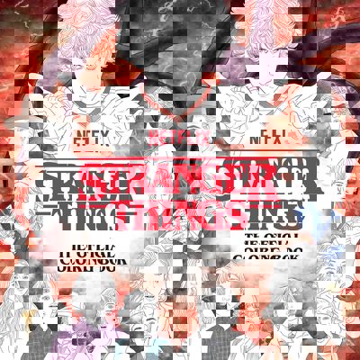 Очень странные дела. Официальная раскраска