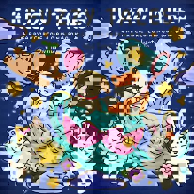 Fuzzy Tales: Fairycore Coloring Book