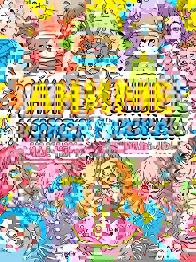 Аниме-раскраска. Милые чиби