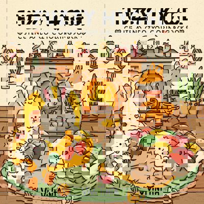 Fuzzy Hygge: Cute and Cozy Coloring Book