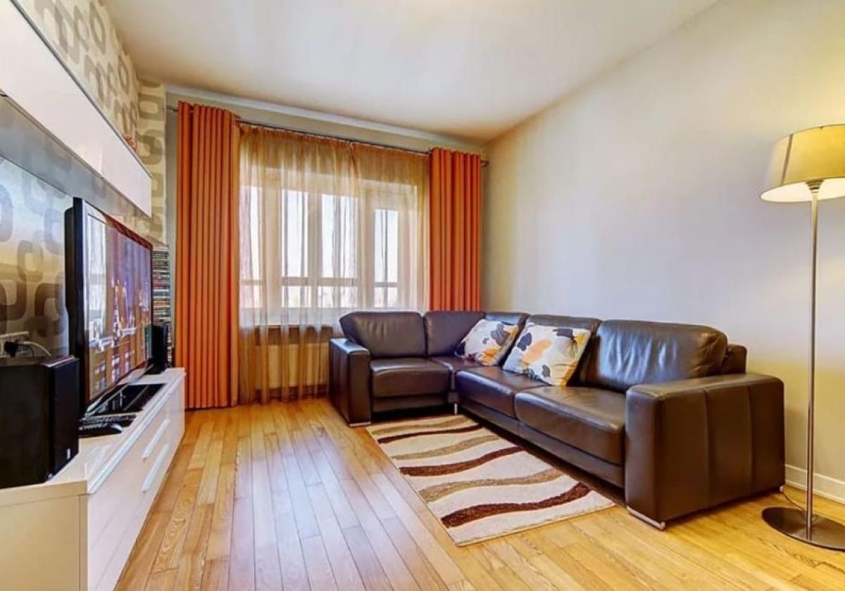 1-к. квартира, 35,8 м², 2 кровати