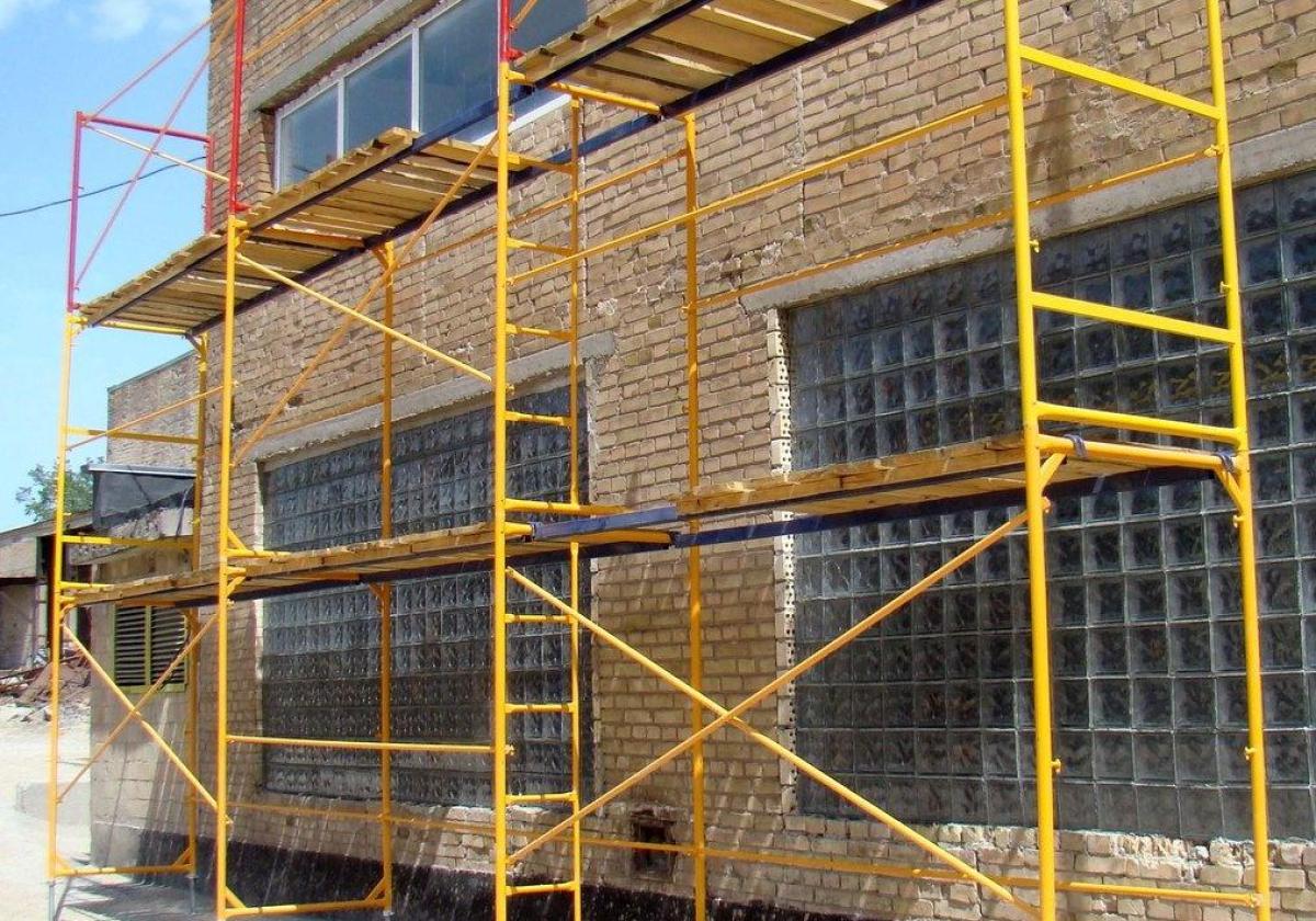 Аренда строительных лесов без залога