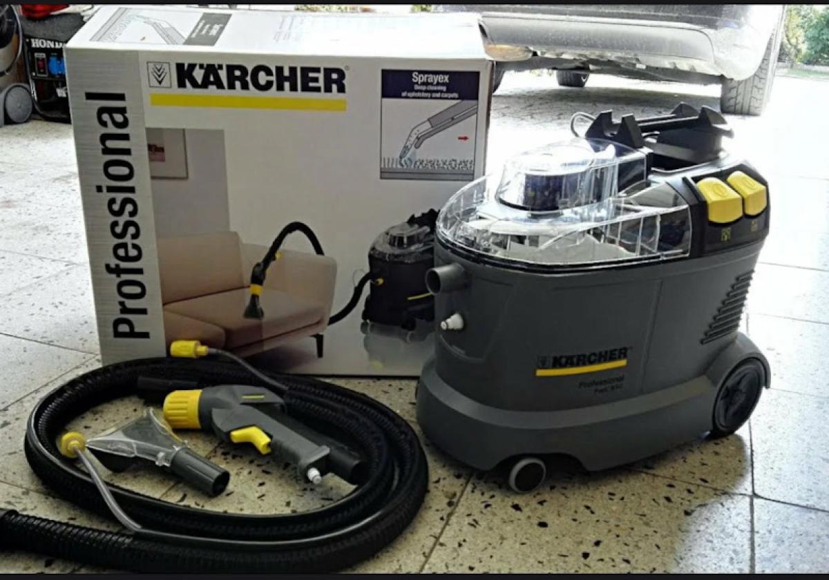 Аренда моющего пылесоса karcher