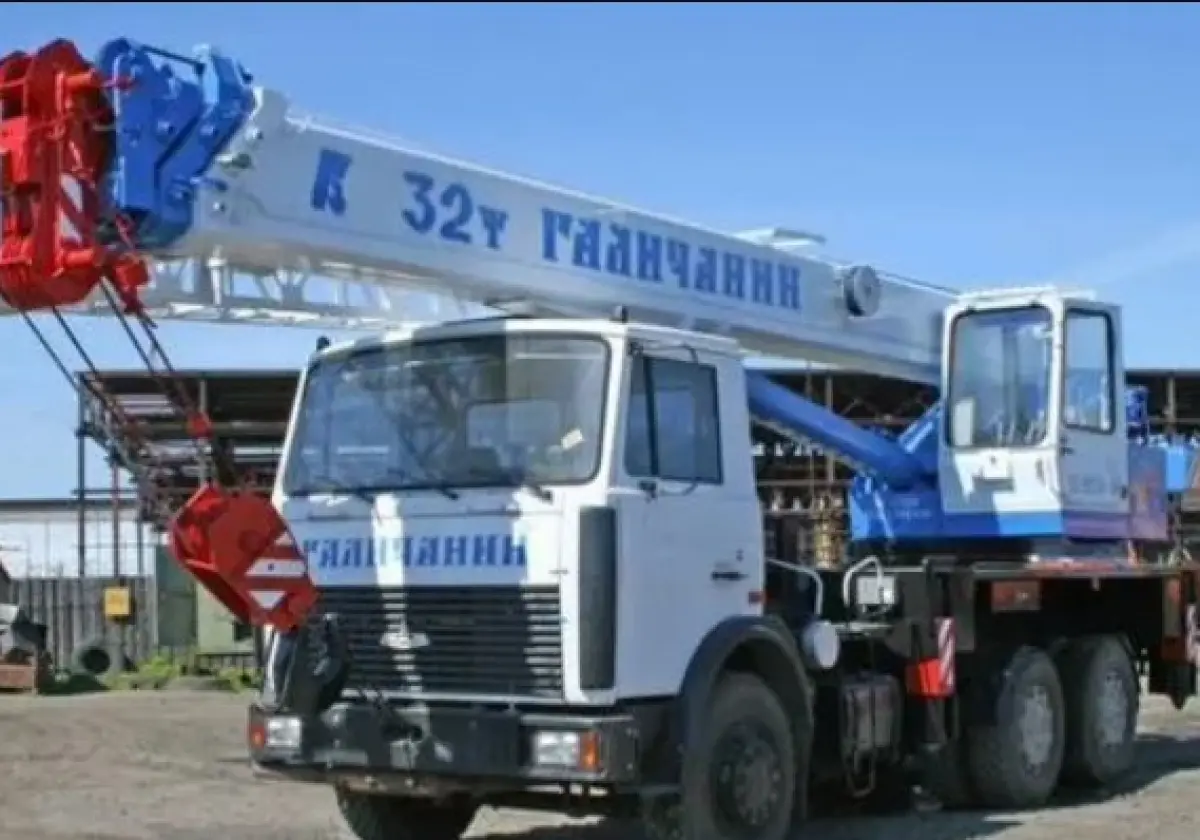 Аренда и услуги автокрана-вездехода
