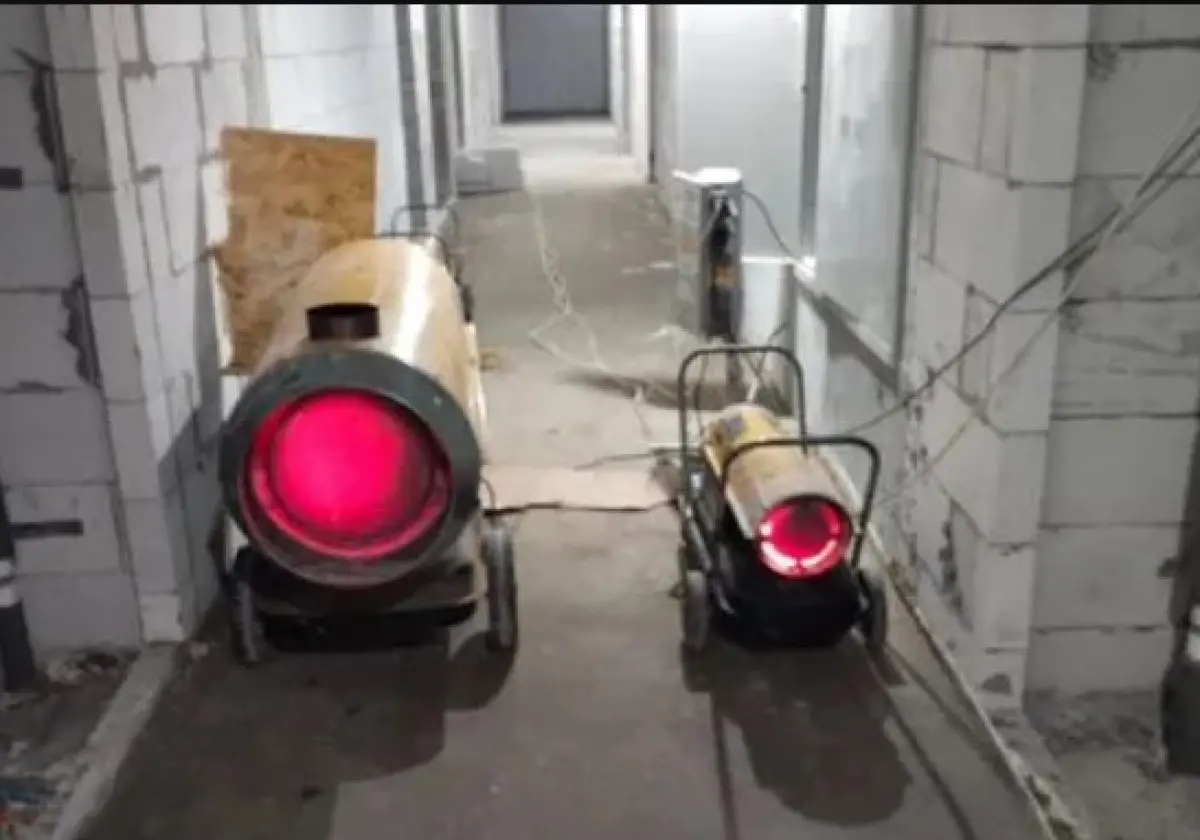 Аренда дизельной тепловой пушки от 20кВт