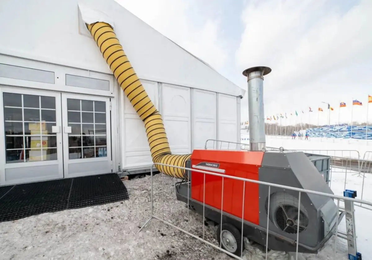 Аренда дизельной тепловой пушки от 20кВт