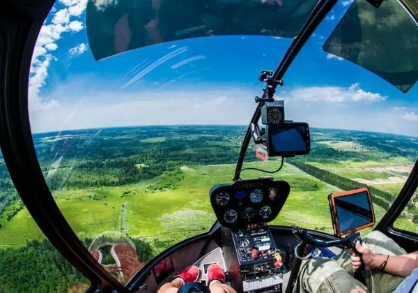 Вертолет аренда с пилотом